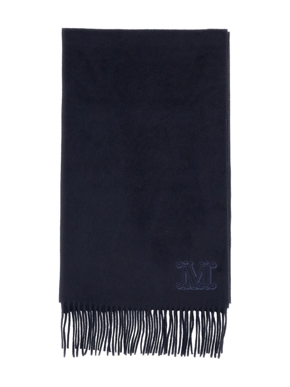 Max Mara Cashmere Scarf In Blue