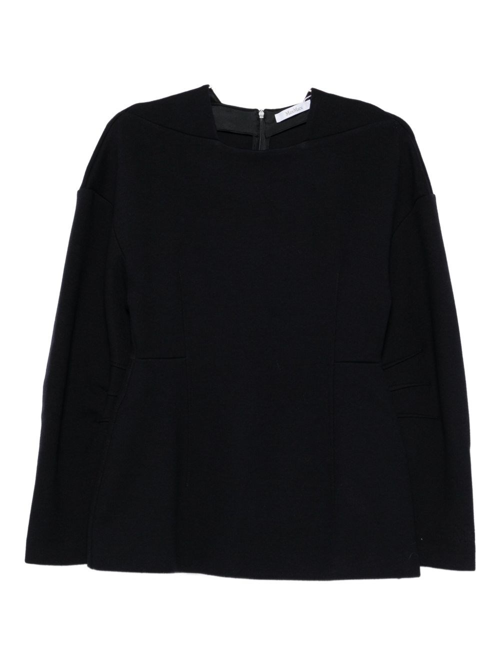 Max Mara Crew Neck Sweater In Wool And Cotton　Max Mara ウール＆コットン クルーネック セーター Max