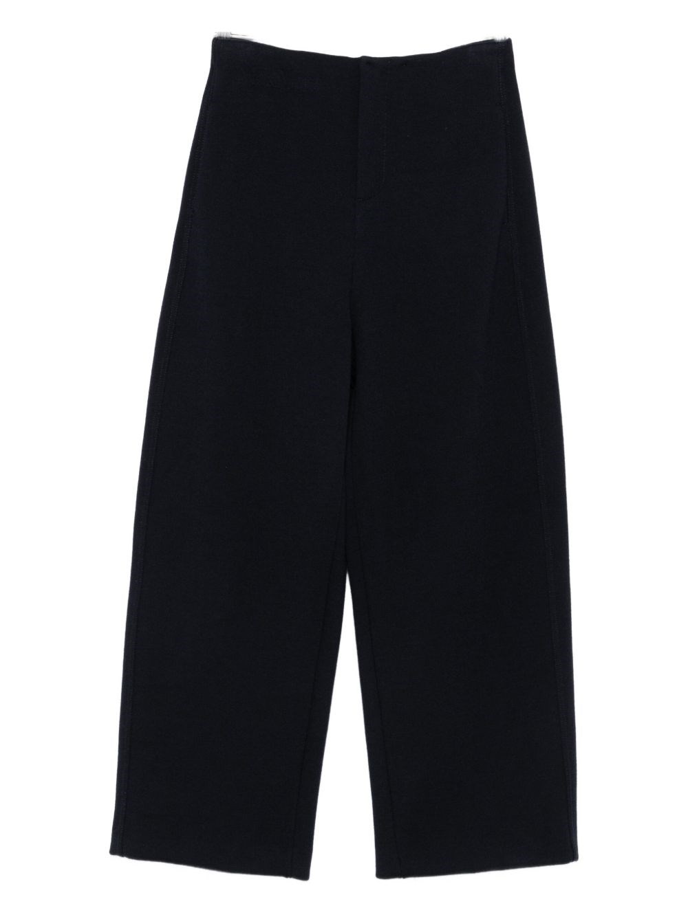Max Mara Pantaloni In Lana E Cotone