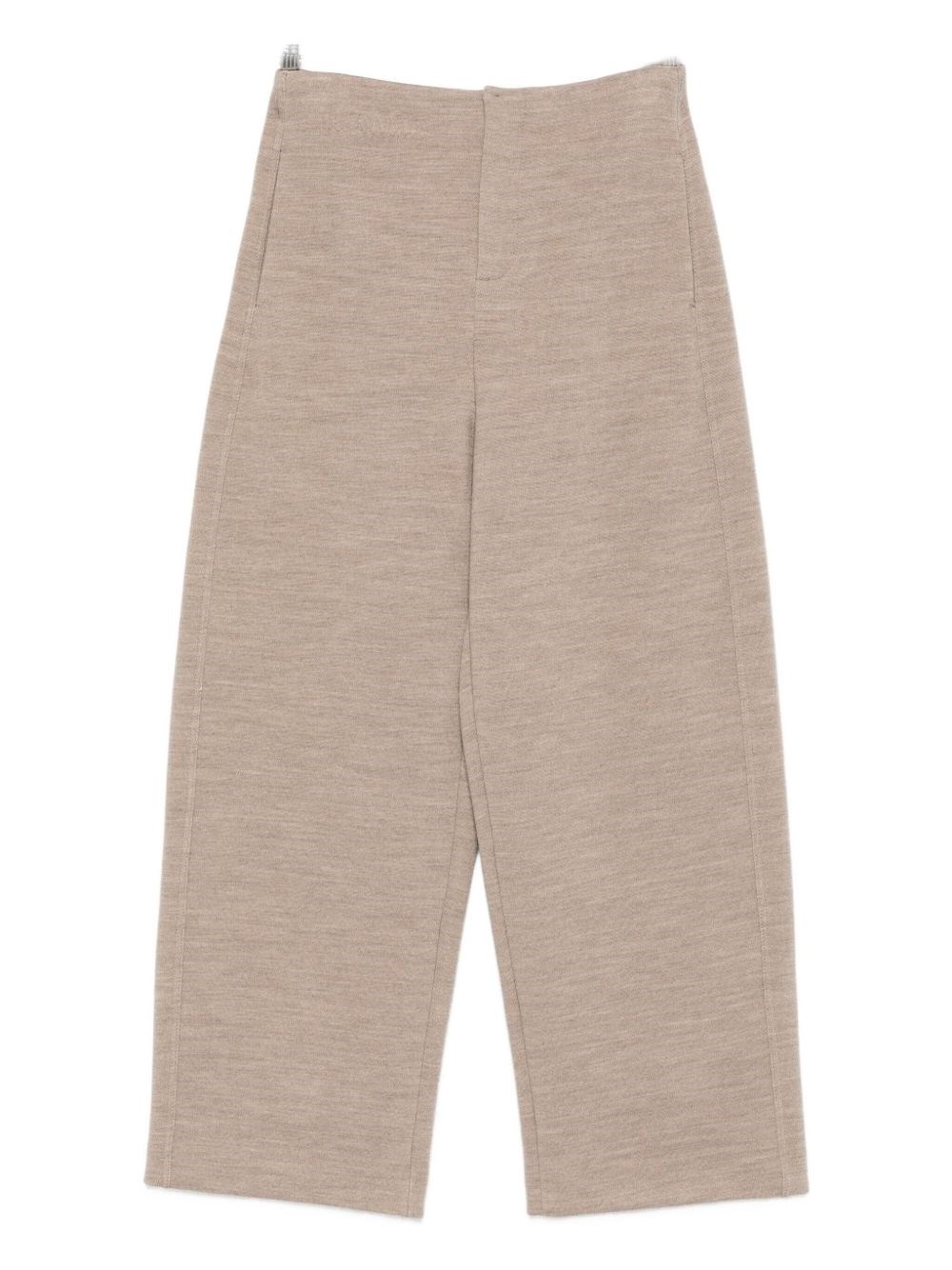 Max Mara Pantaloni In Lana E Cotone