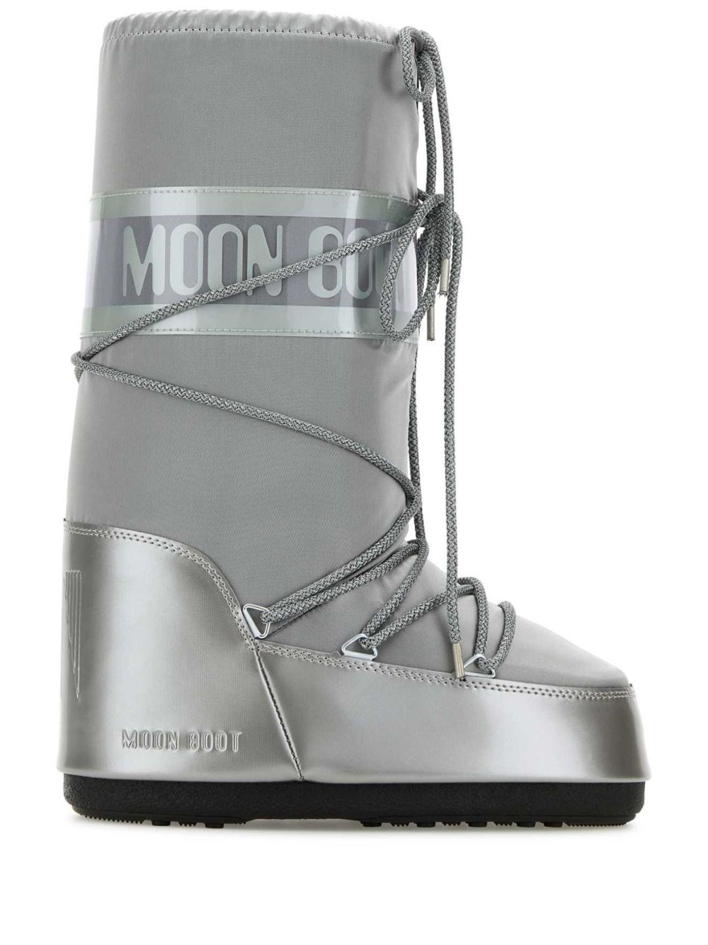 Moon Boot Icon Glance Boots In Silver
