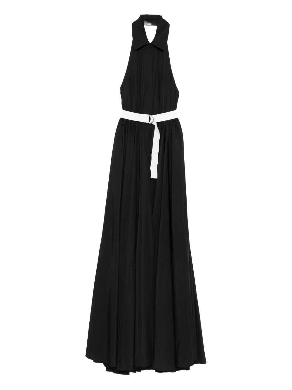 Norma Kamali Sleeveless Long Dress In Black