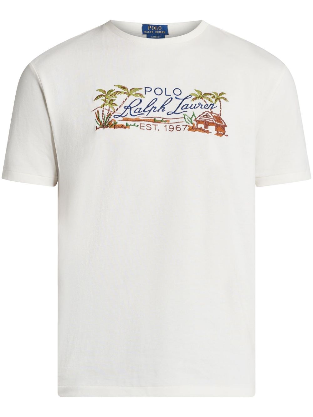 Cotton T-Shirt With Print - POLO RALPH LAUREN - Modalova