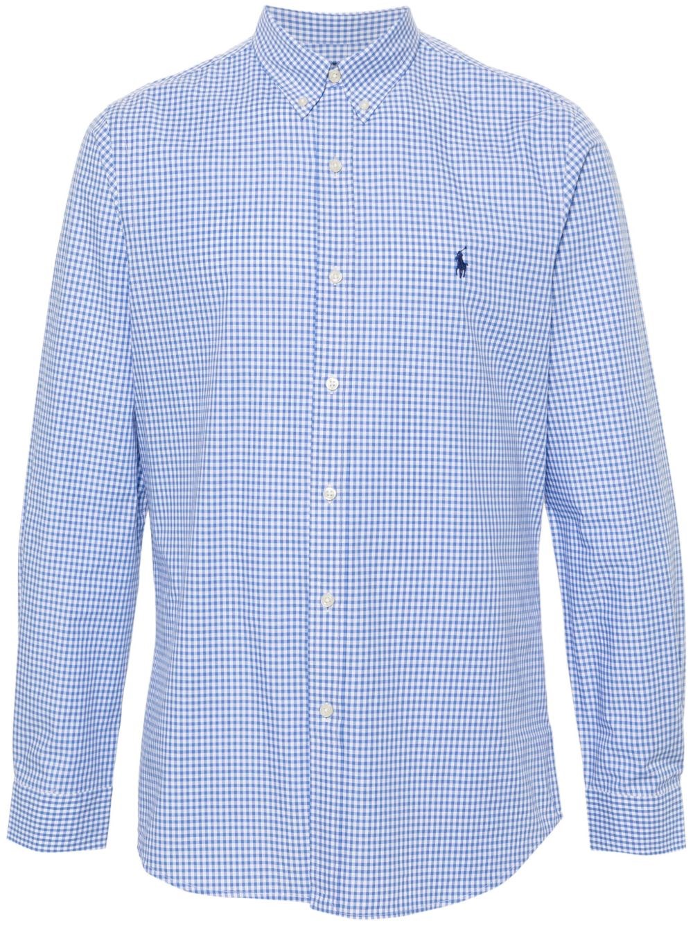 Polo Ralph Lauren Custom Fit Shirt In Blue