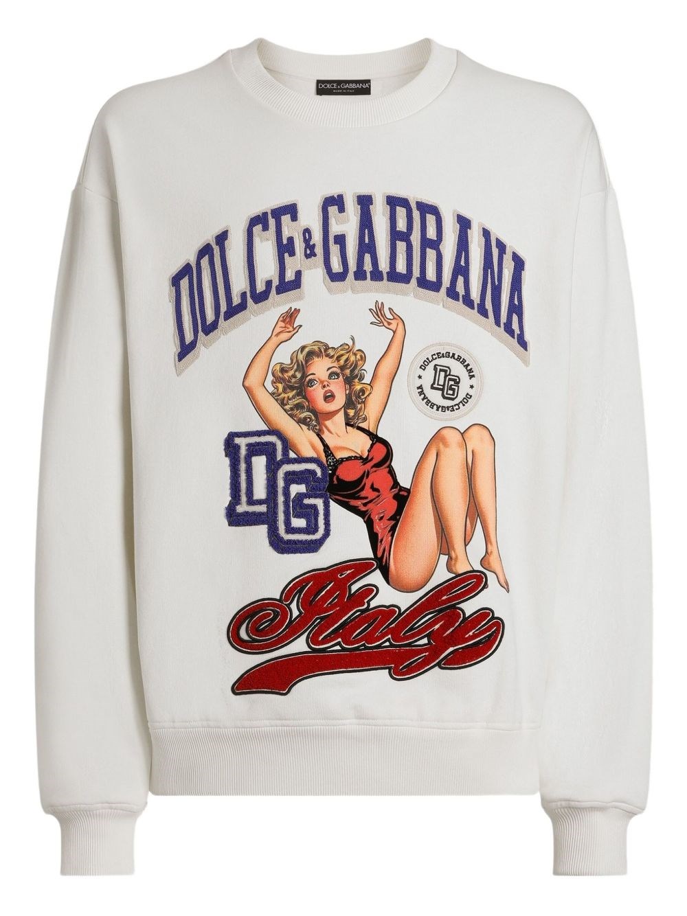 Sweatshirt With Logo - Dolce & Gabbana - Modalova