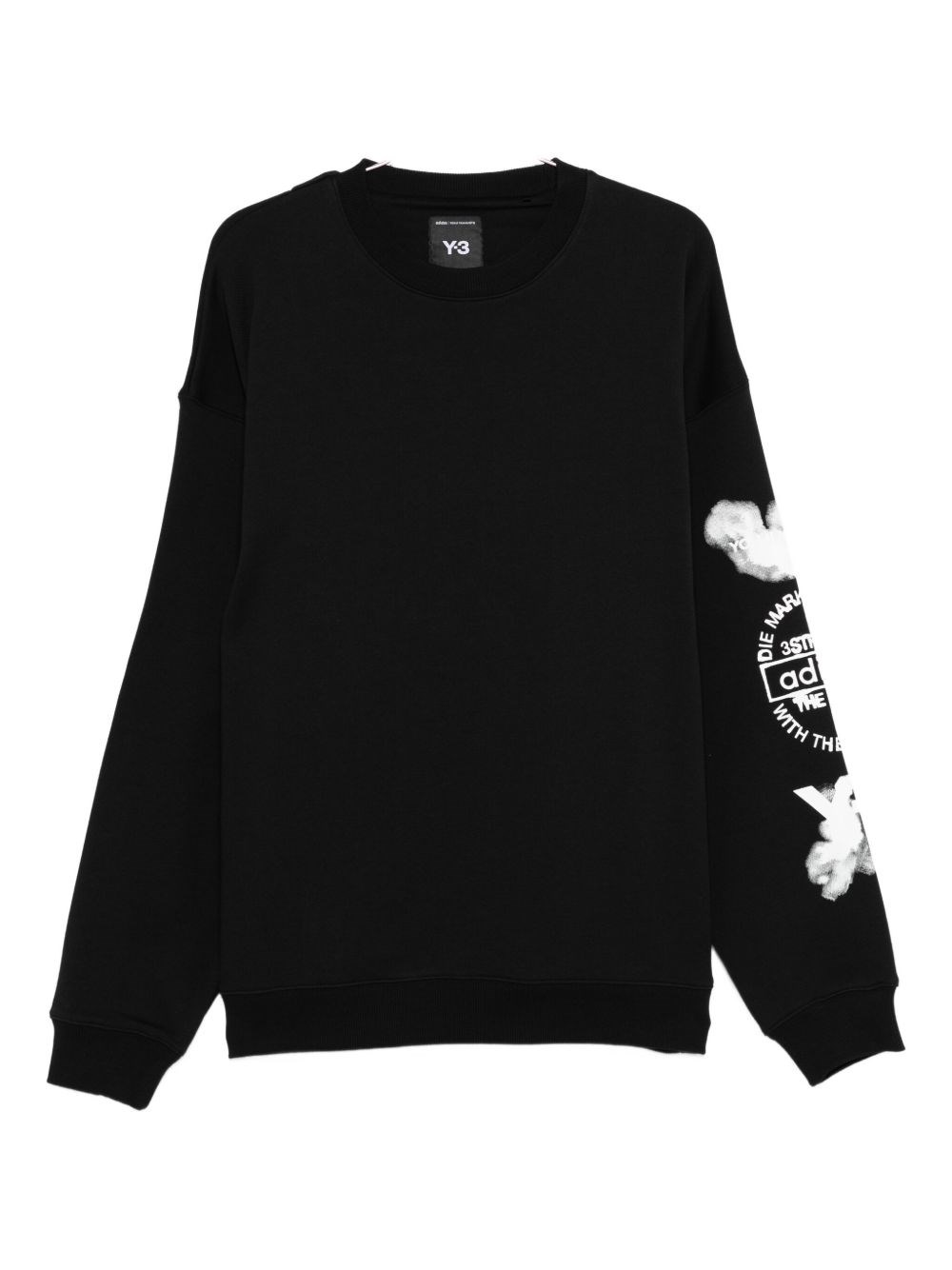 Y-3 Swatshirt With Print - Y-3 - Modalova