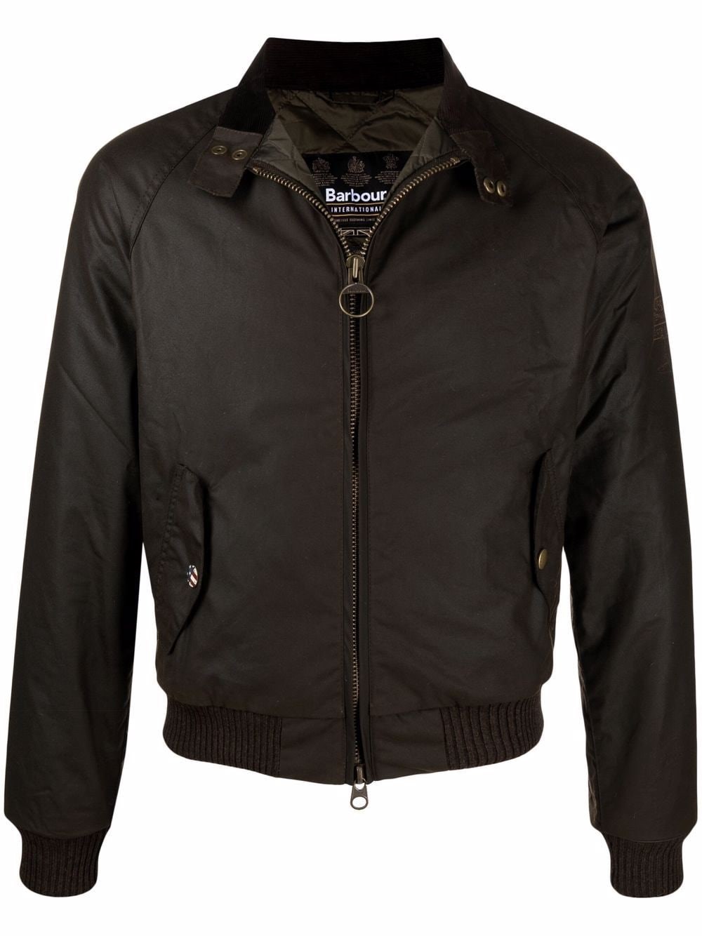 Barbour Wax Jacket Merchant In Green