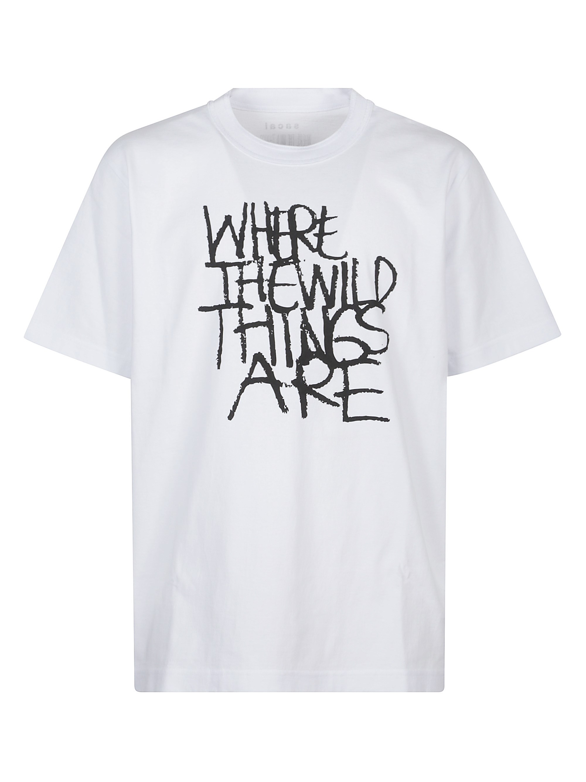 Sacai Cotton T-Shirt - Sacai - Modalova