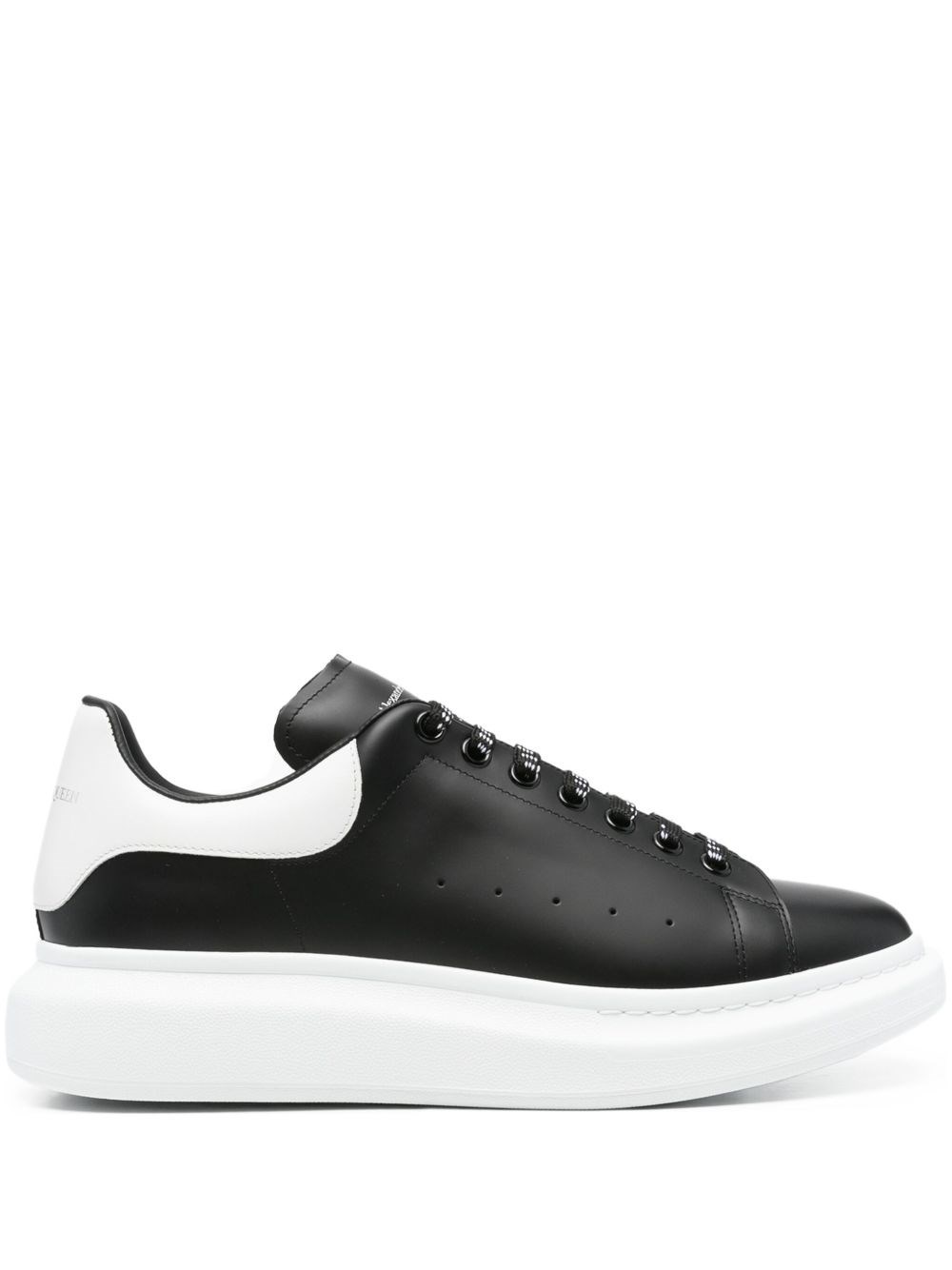 Leather Sneaker With Logo - Alexander McQueen - Modalova