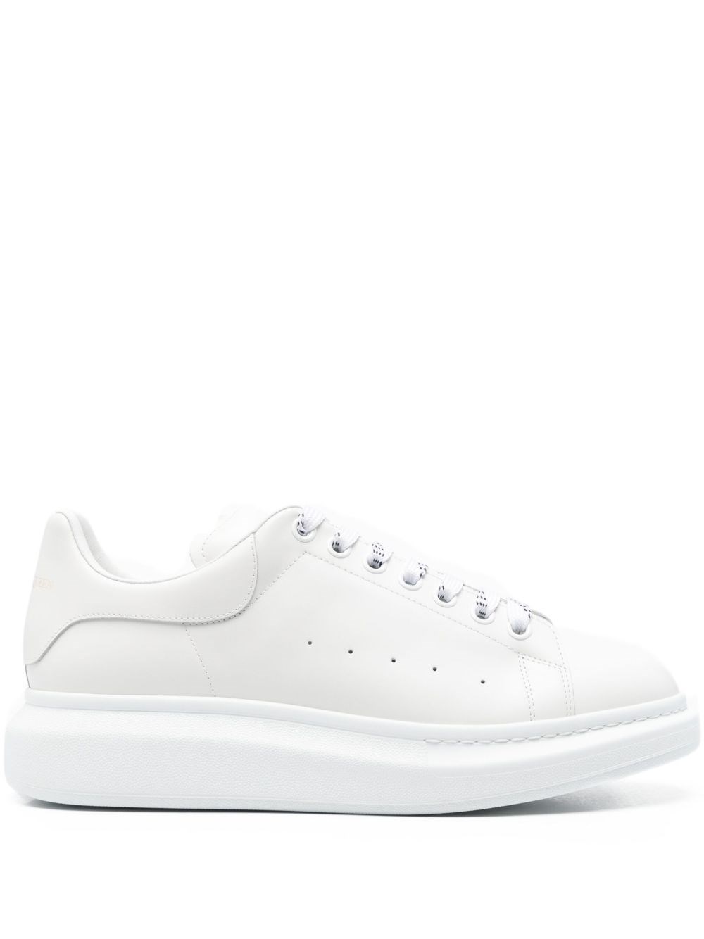 Leather Sneaker With Logo - Alexander McQueen - Modalova