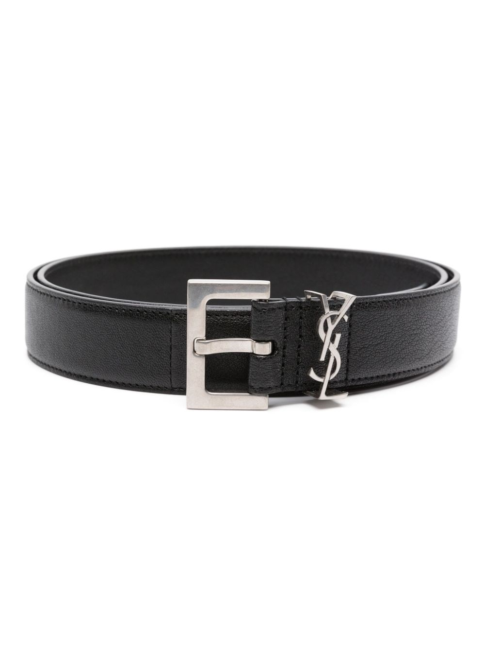 Saint Laurent Belt With Logo Buckle