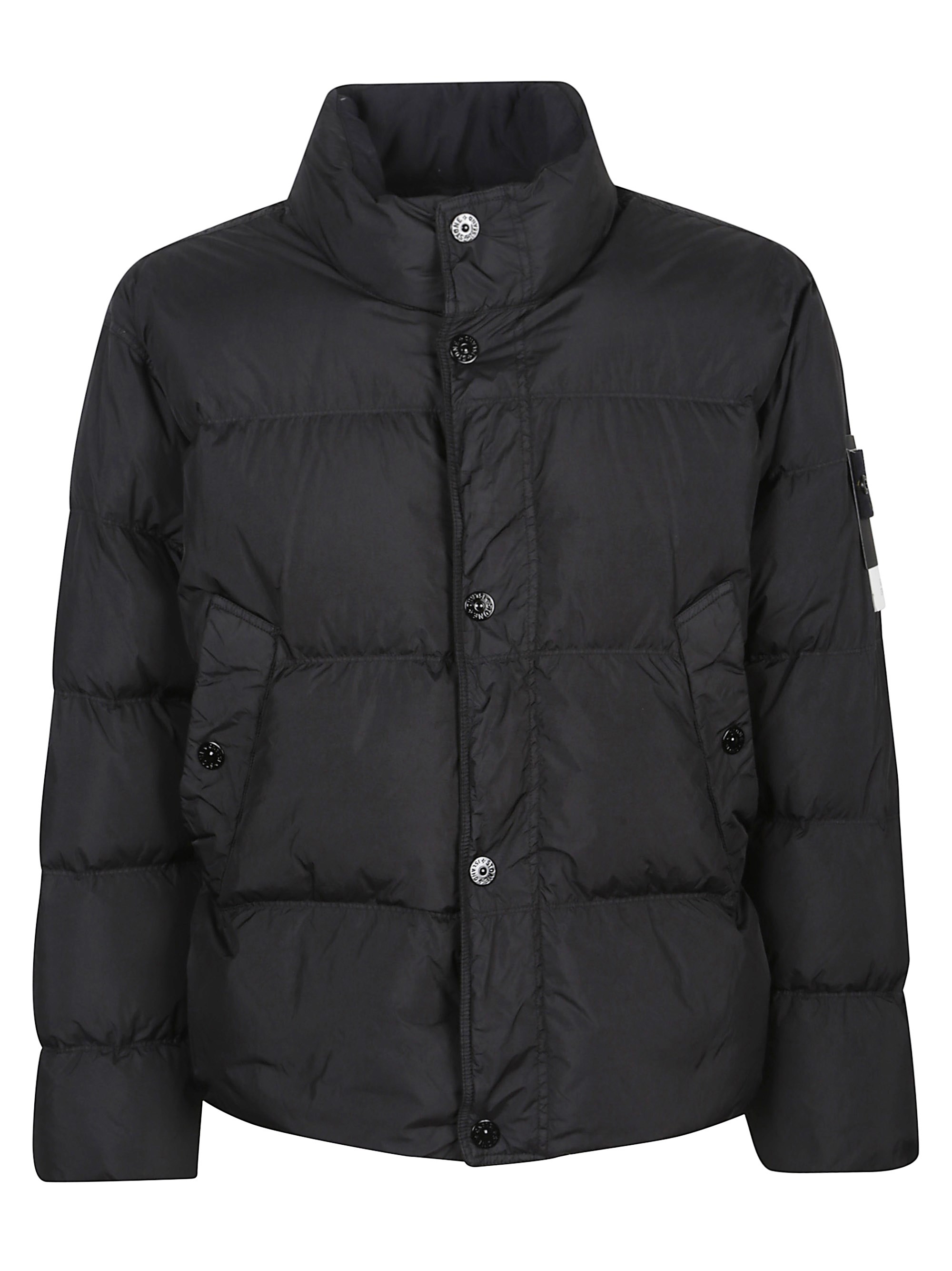 Bomber Jacket With Logo - Stone Island - Modalova