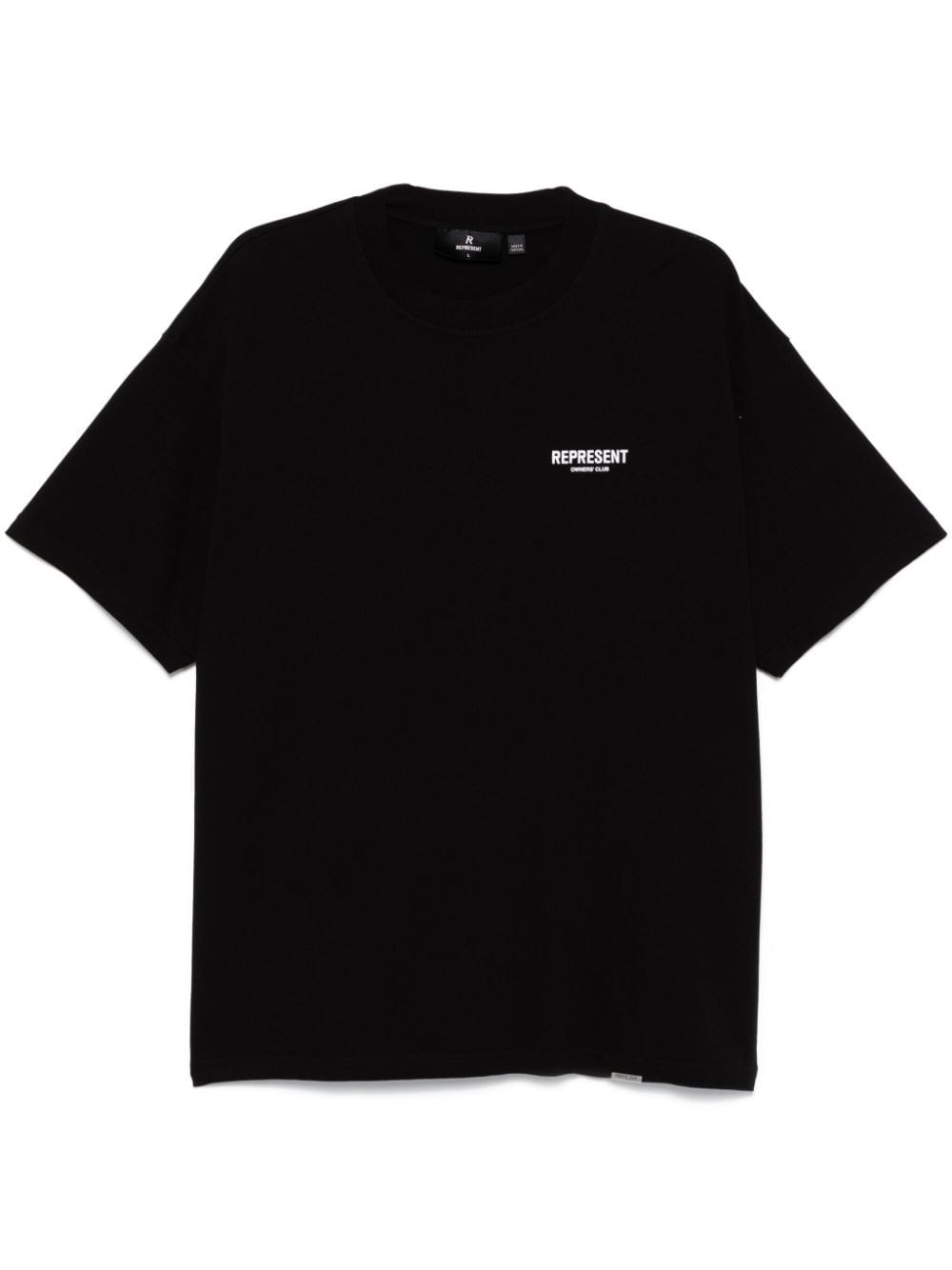 Represent Short Sleeves T-shirt With Logo In Black