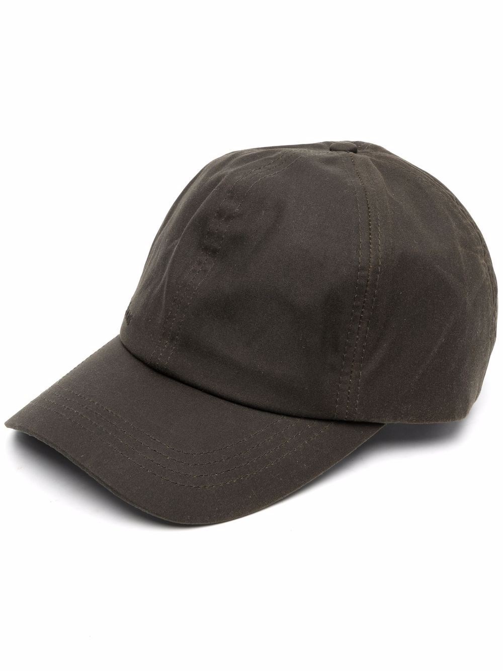 Barbour Wax Sports Cap In Green