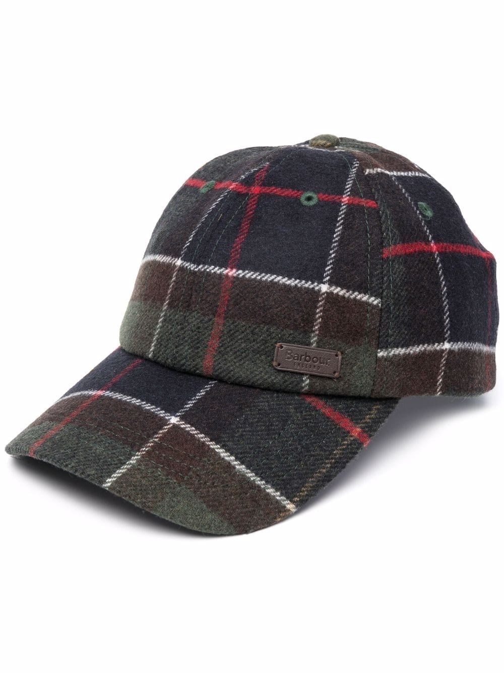 Barbour Galingali Scottish Waxed Peaked Hat In Black