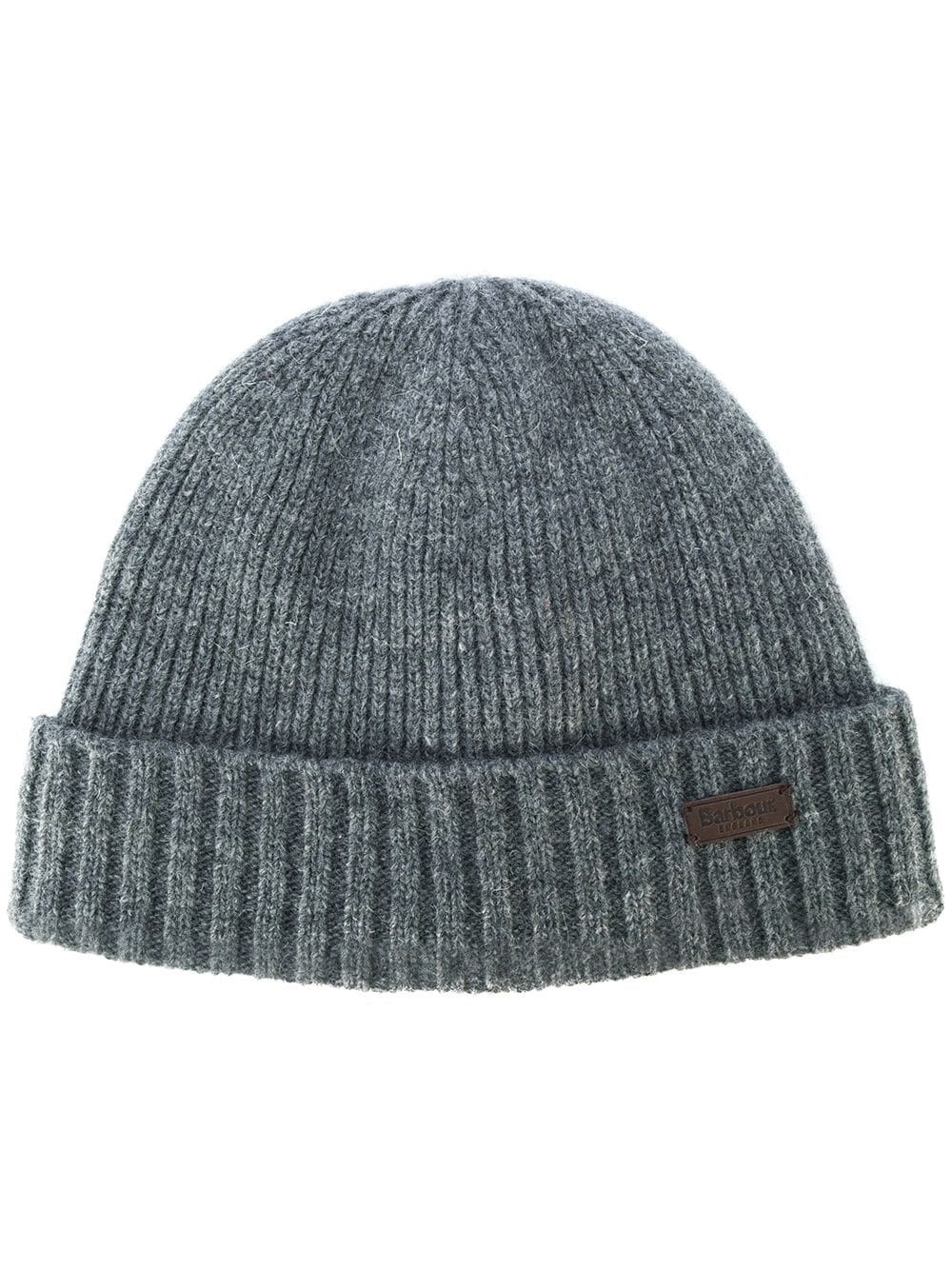 Barbour Carlton Beanie Hat In Gray