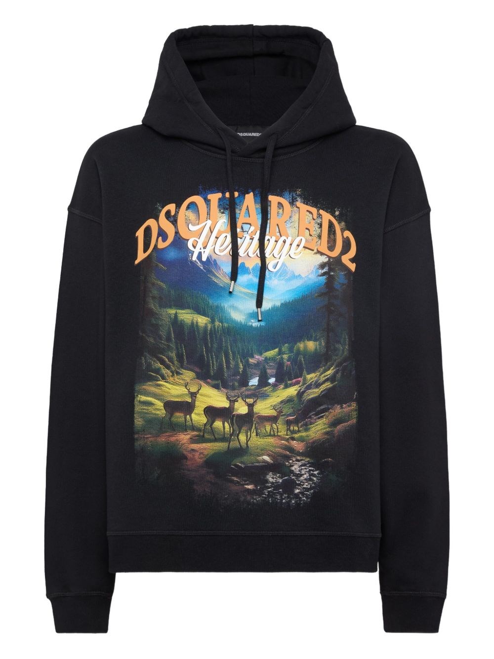 Dsquared2 Hoodie Cotton - Dsquared2 - Modalova