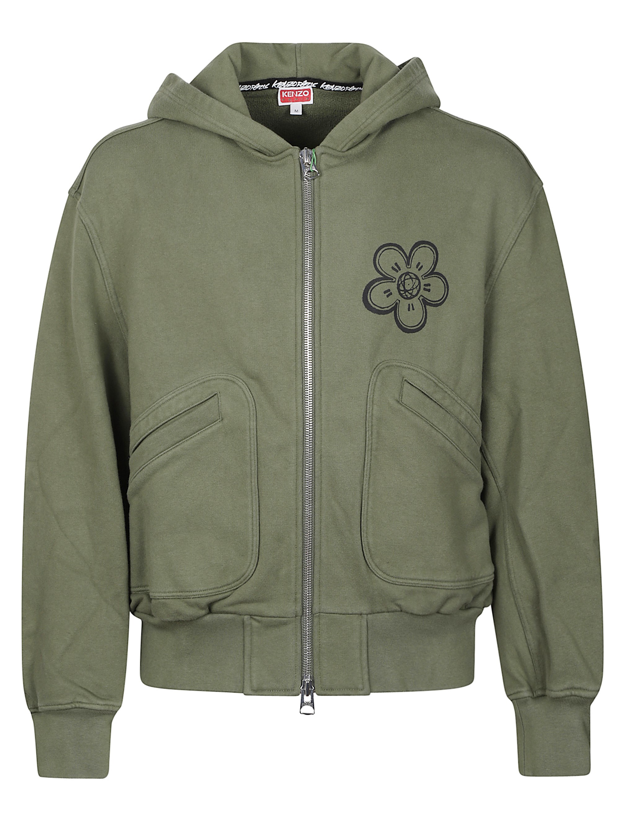 Kenzo Full-Zip Hoodie - Kenzo - Modalova