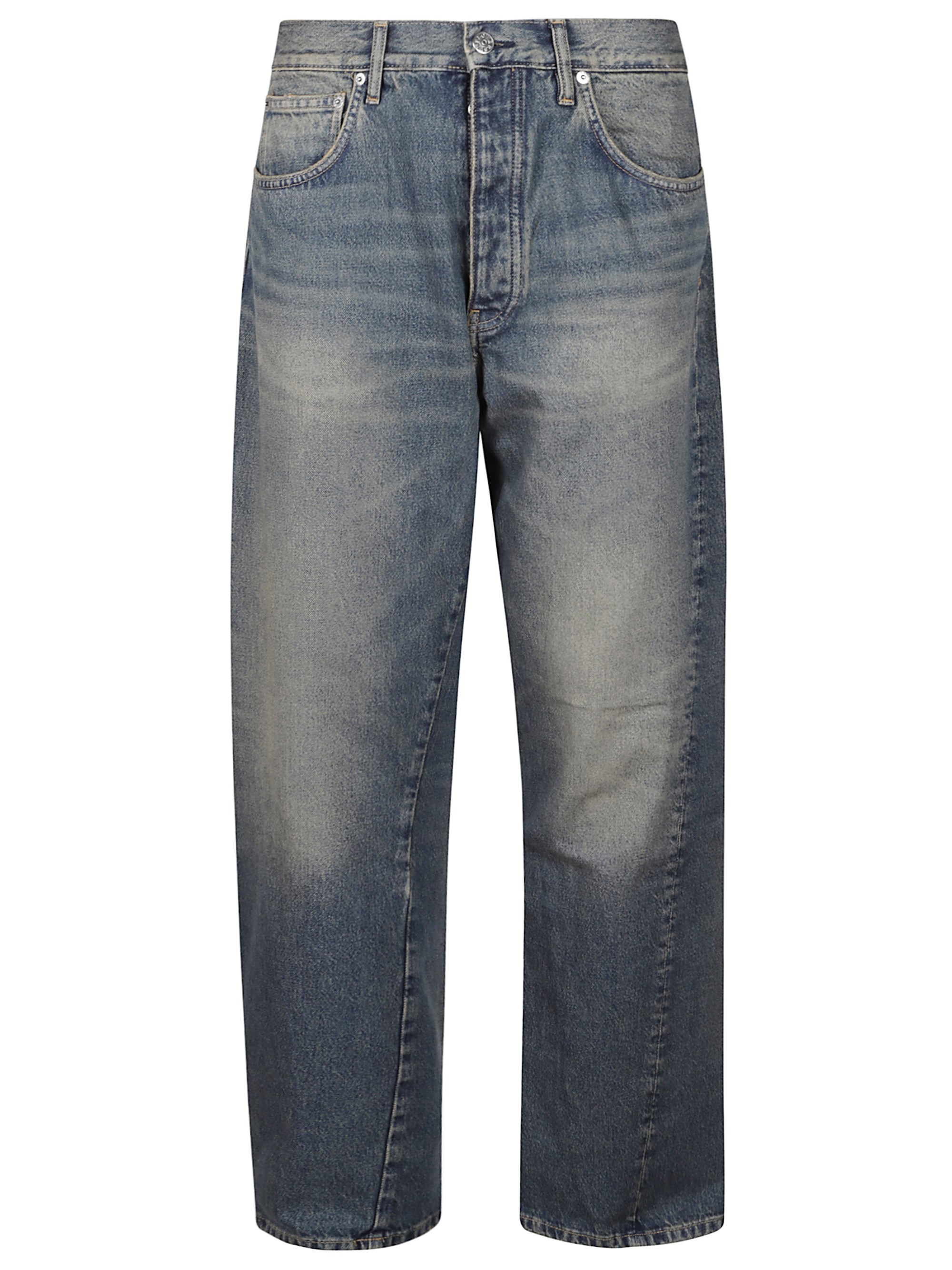 Sunflower Button-fly Five-pocket Jeans In Blue