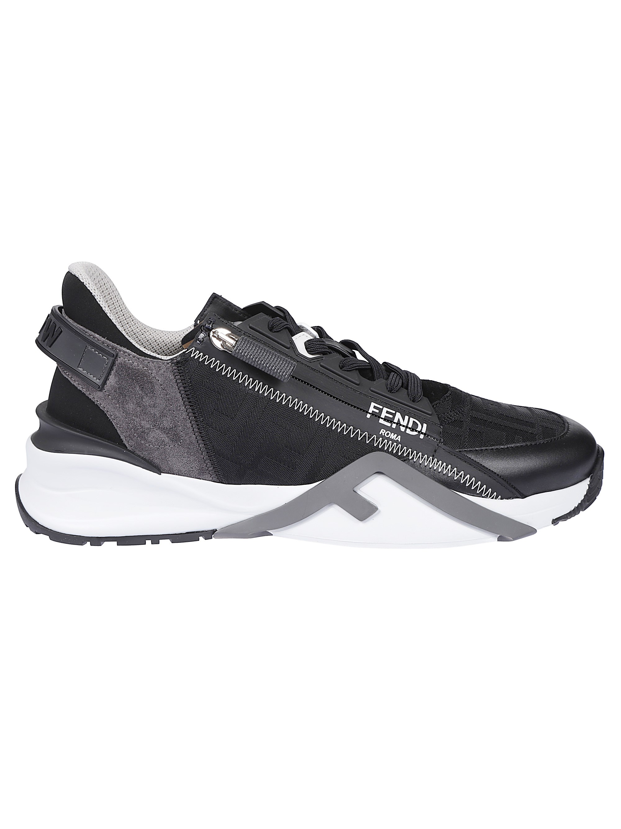 Flusso Di Scarpe Da Ginnastica - Fendi - Modalova