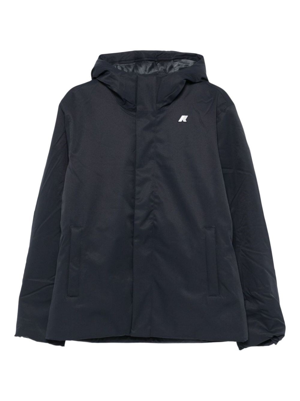 K-way Jacko Twill Marmotta Jacket In Blue