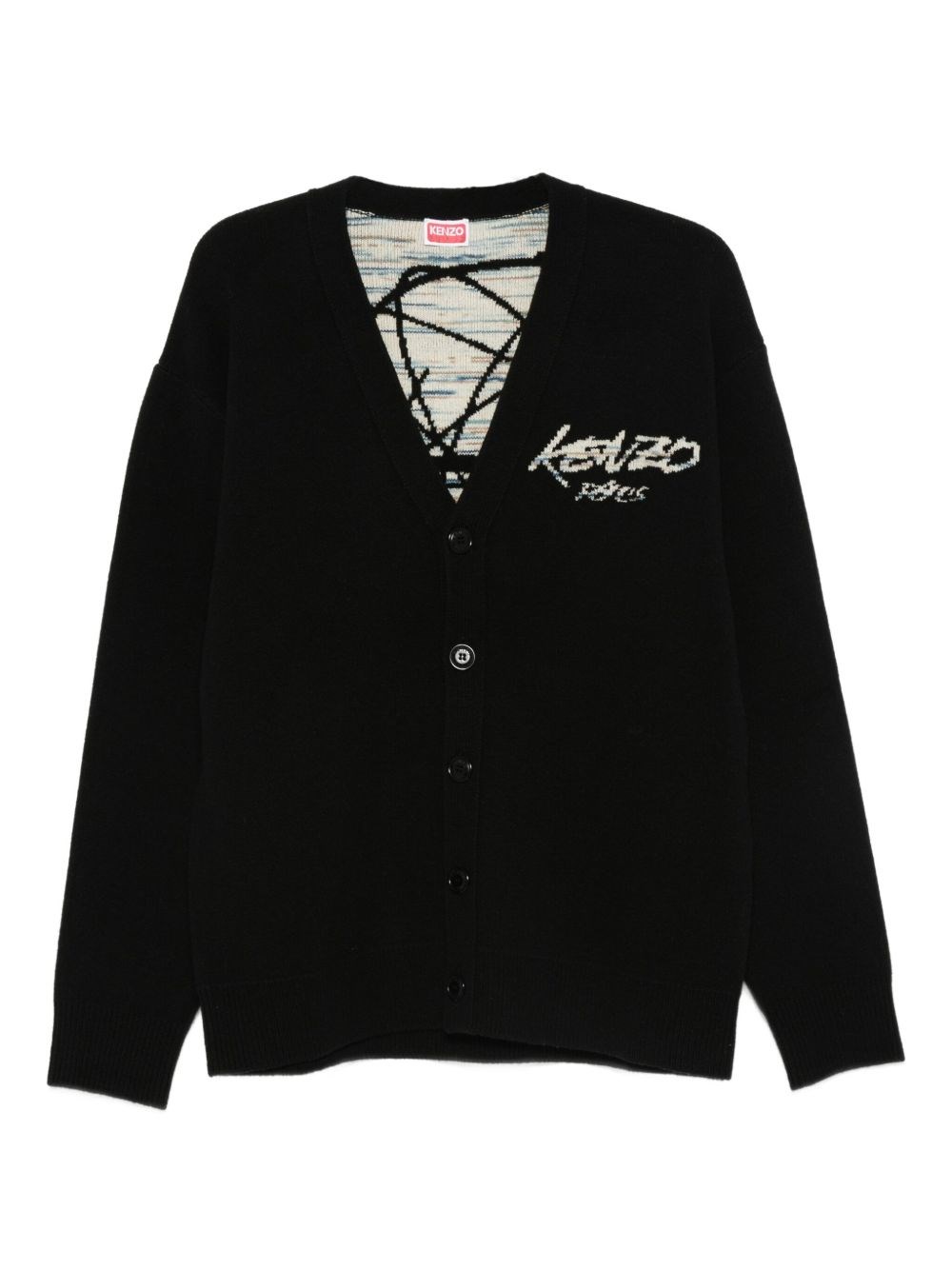 Kenzo Wool Blend Cardigan - Kenzo - Modalova