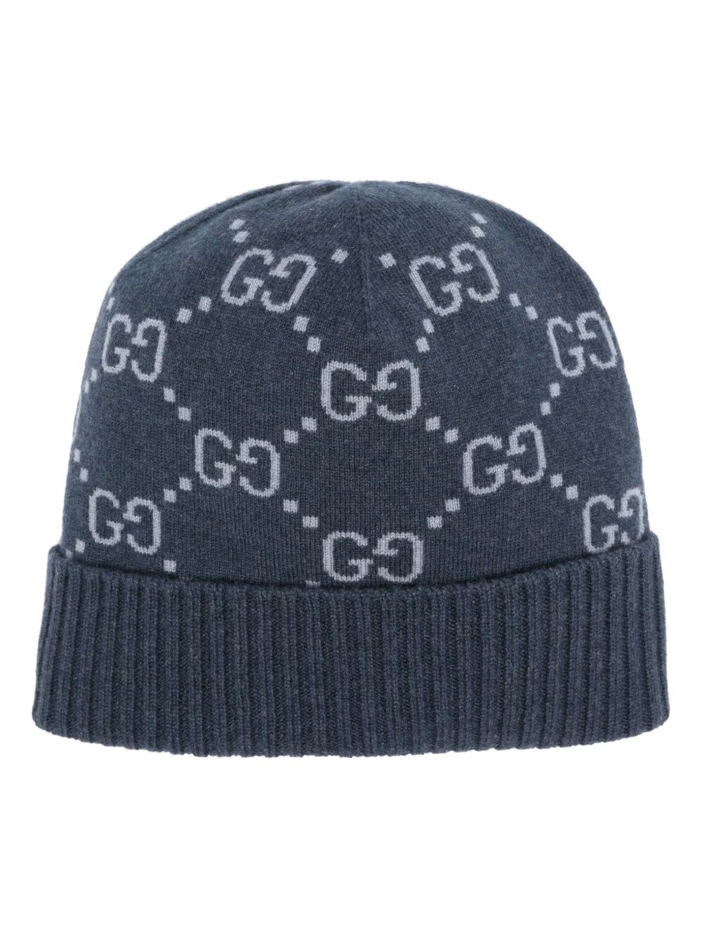 Gucci Ftexture Gg Fabric Hat In Blue
