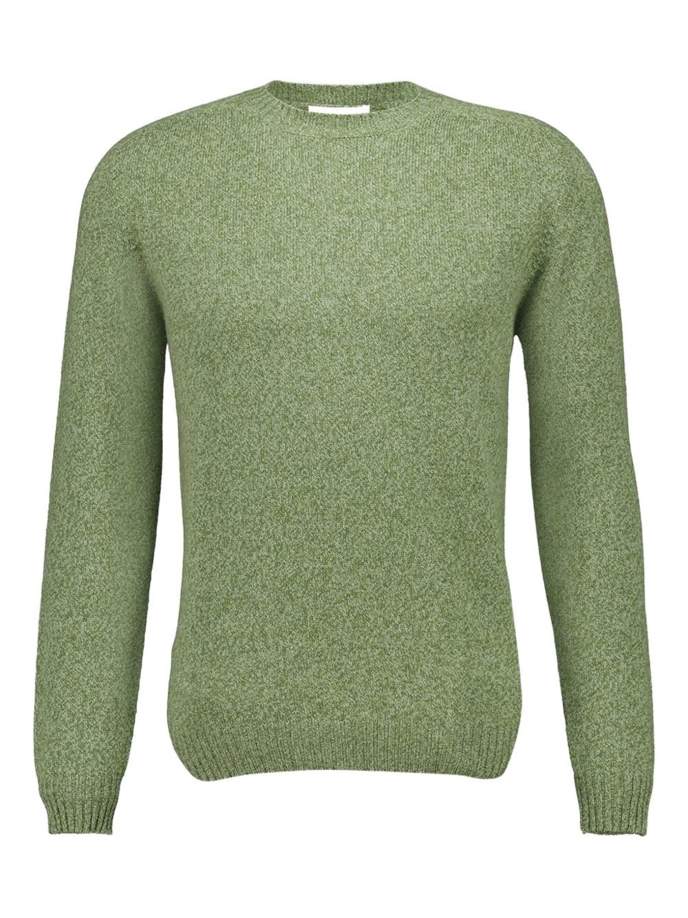 Boglioli Green Round Neck Wool Sweather In Green