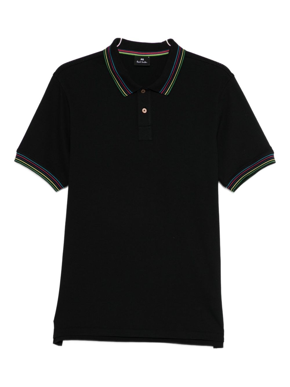 Ps By Paul Smith Ps Paul Smith Cotton Polo Shirt In Black