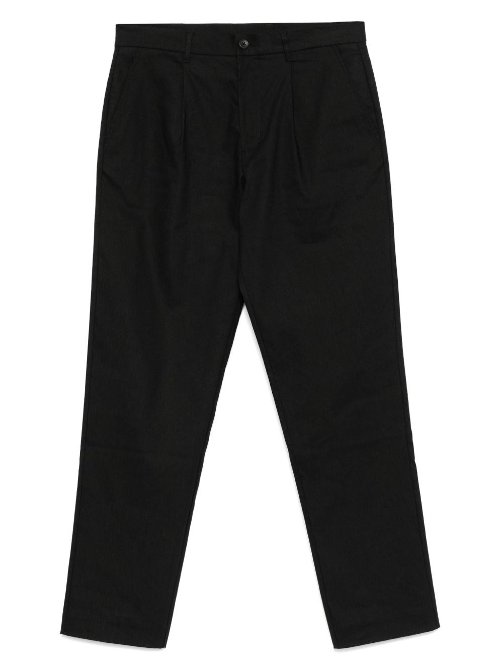 Calvin Klein Tapered Trousers In Black