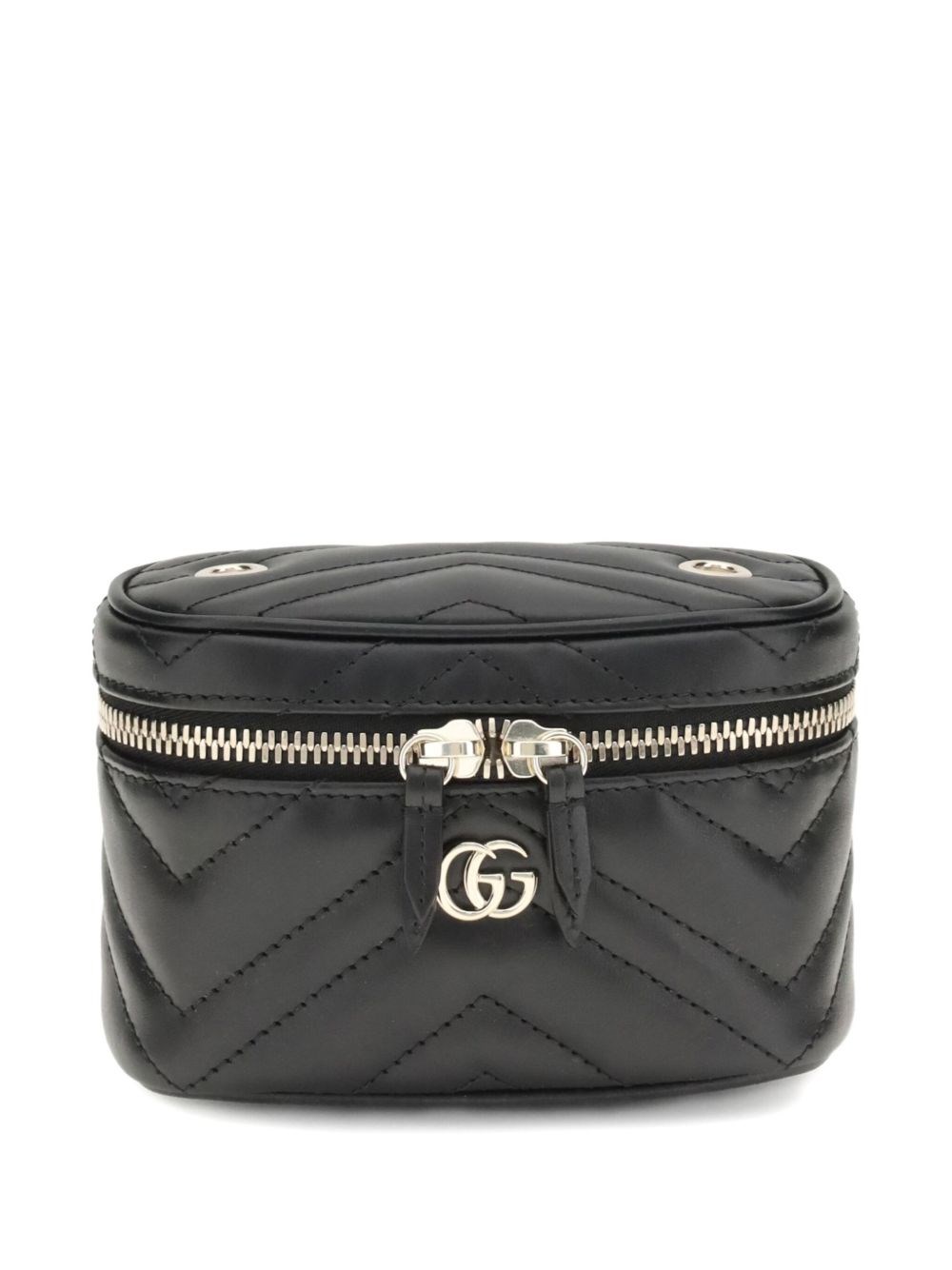 Gucci Women Gg Marmont Beauty Case Nano In Black