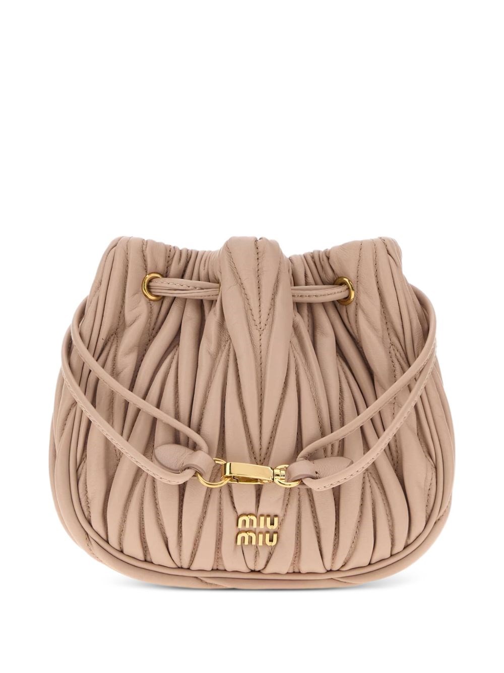 Miu Miu Matelassé Leather Mini Bag - Miu Miu - Modalova