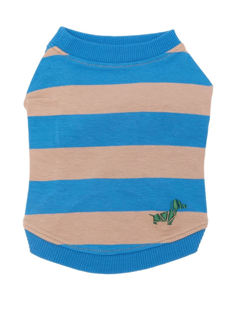 Poldo Dog Couture Cotton T-shirt In Blue