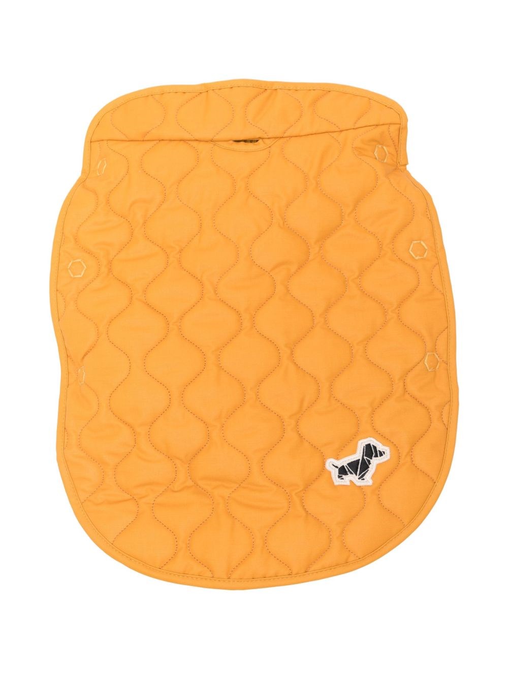 Poldo Dog Couture Two Pieces Dog Coat In Yellow