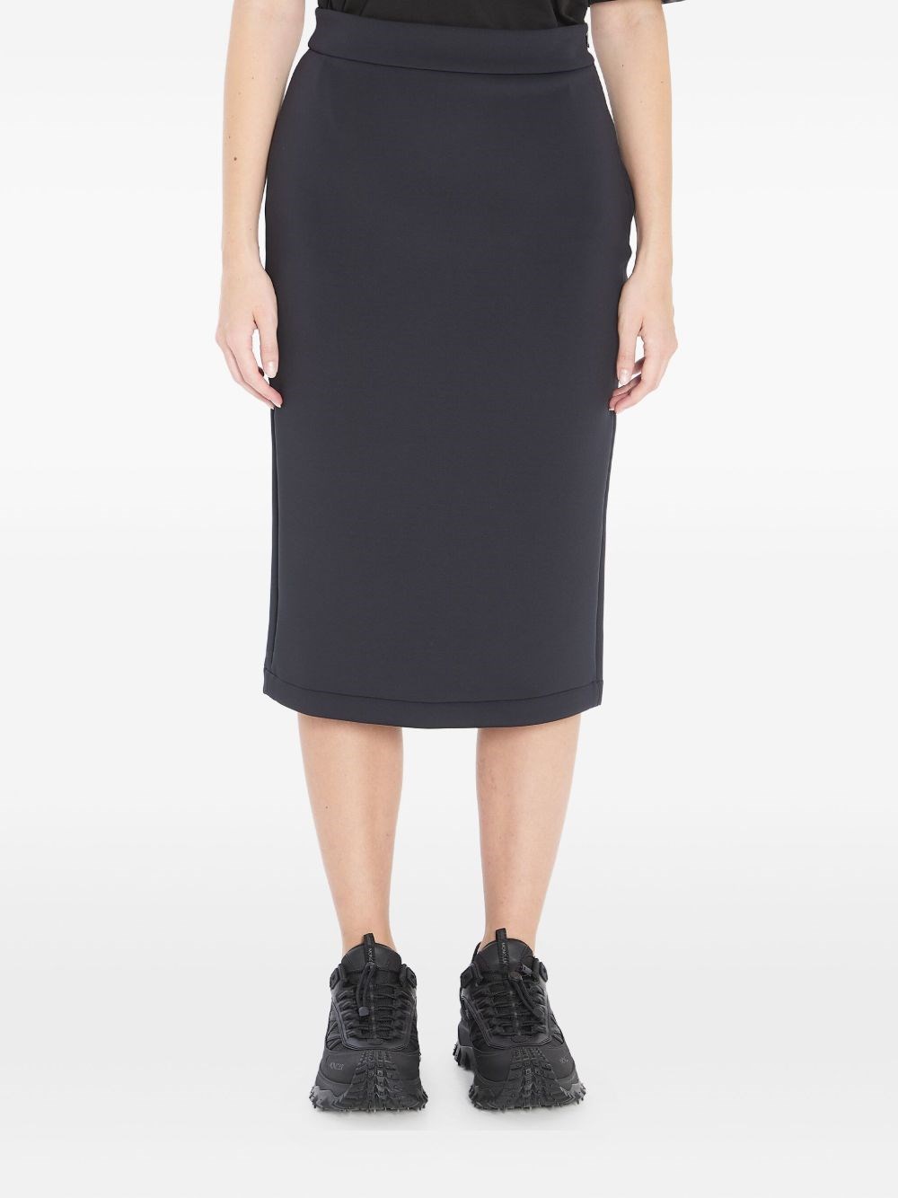 Moncler Genius Midi Skirt In Black