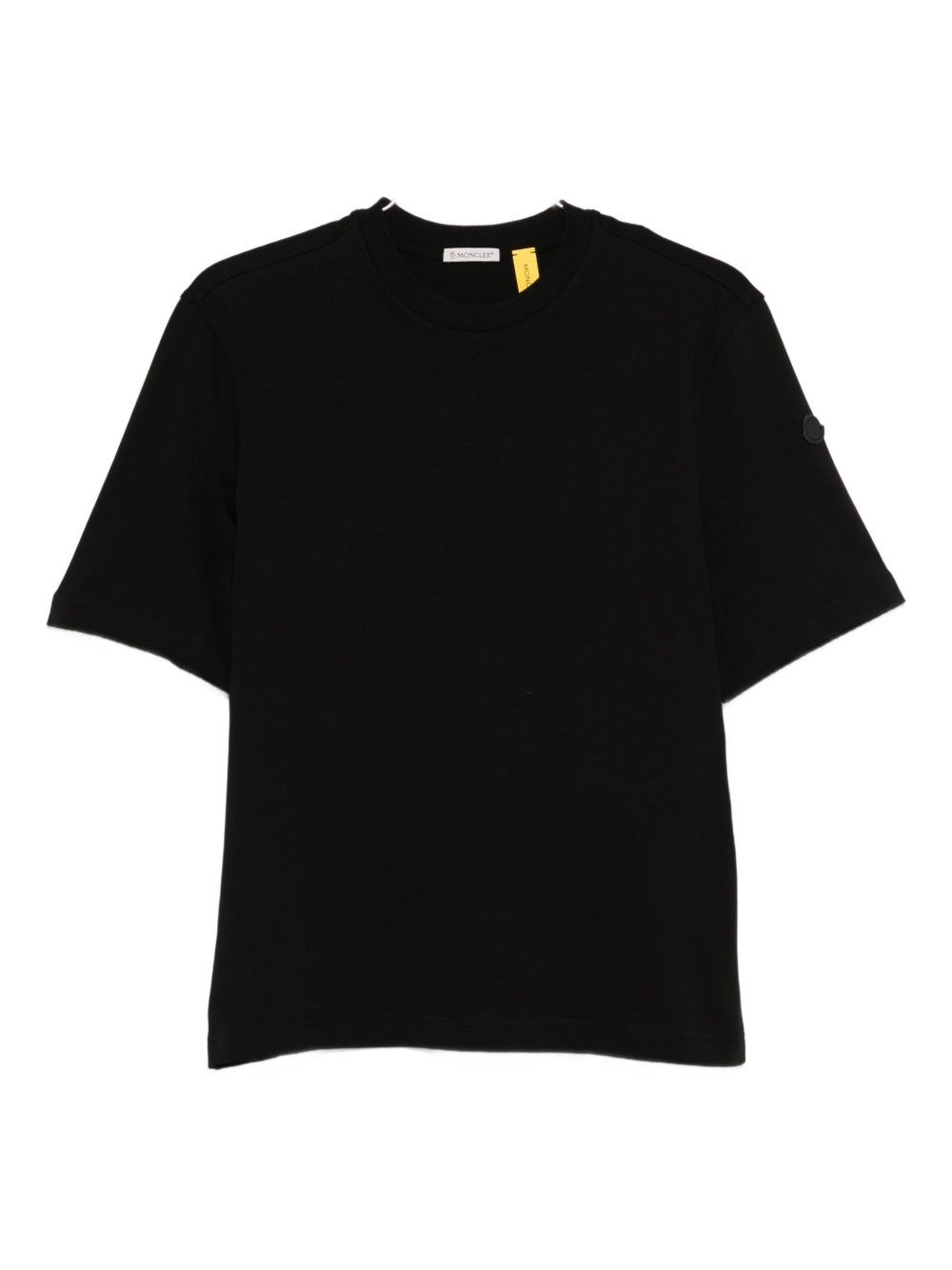 Moncler Genius Cotton T-shirt In Black
