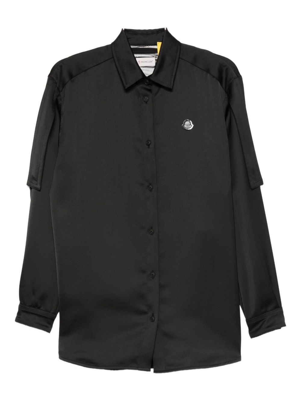 Moncler Genius Logo Shirt In Black