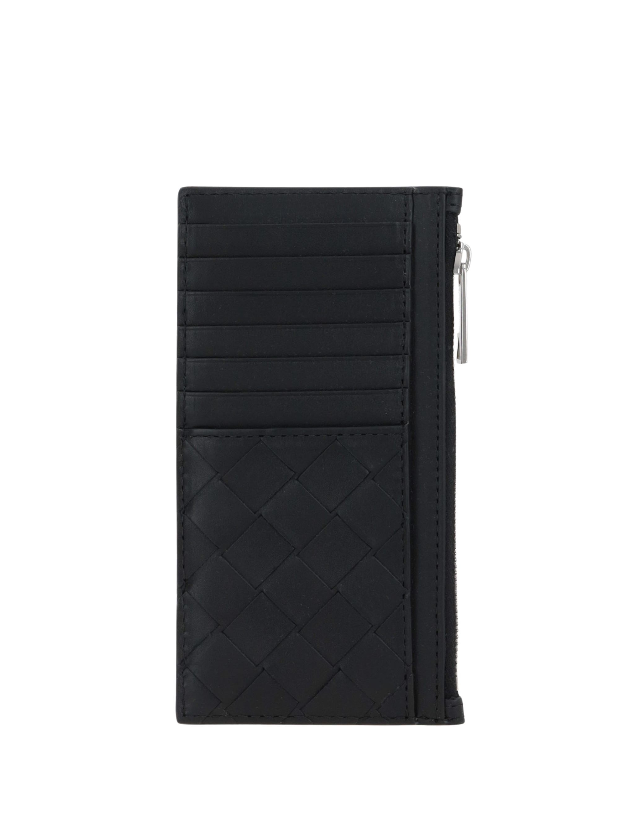 Bottega Veneta Leather Credit Card Holder Leather