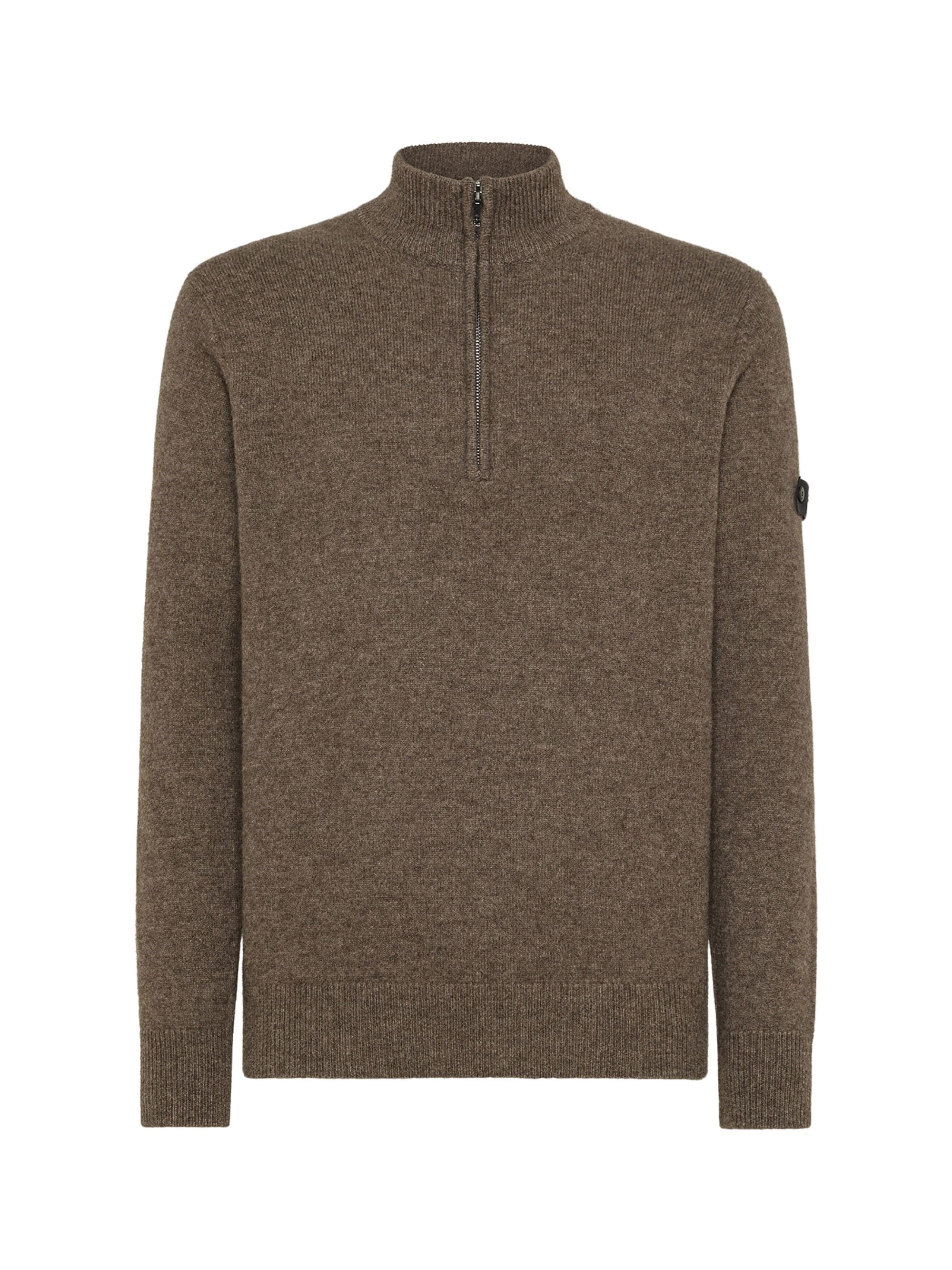 Peuterey Long-Sleeved Crewneck Sweater With Logo
