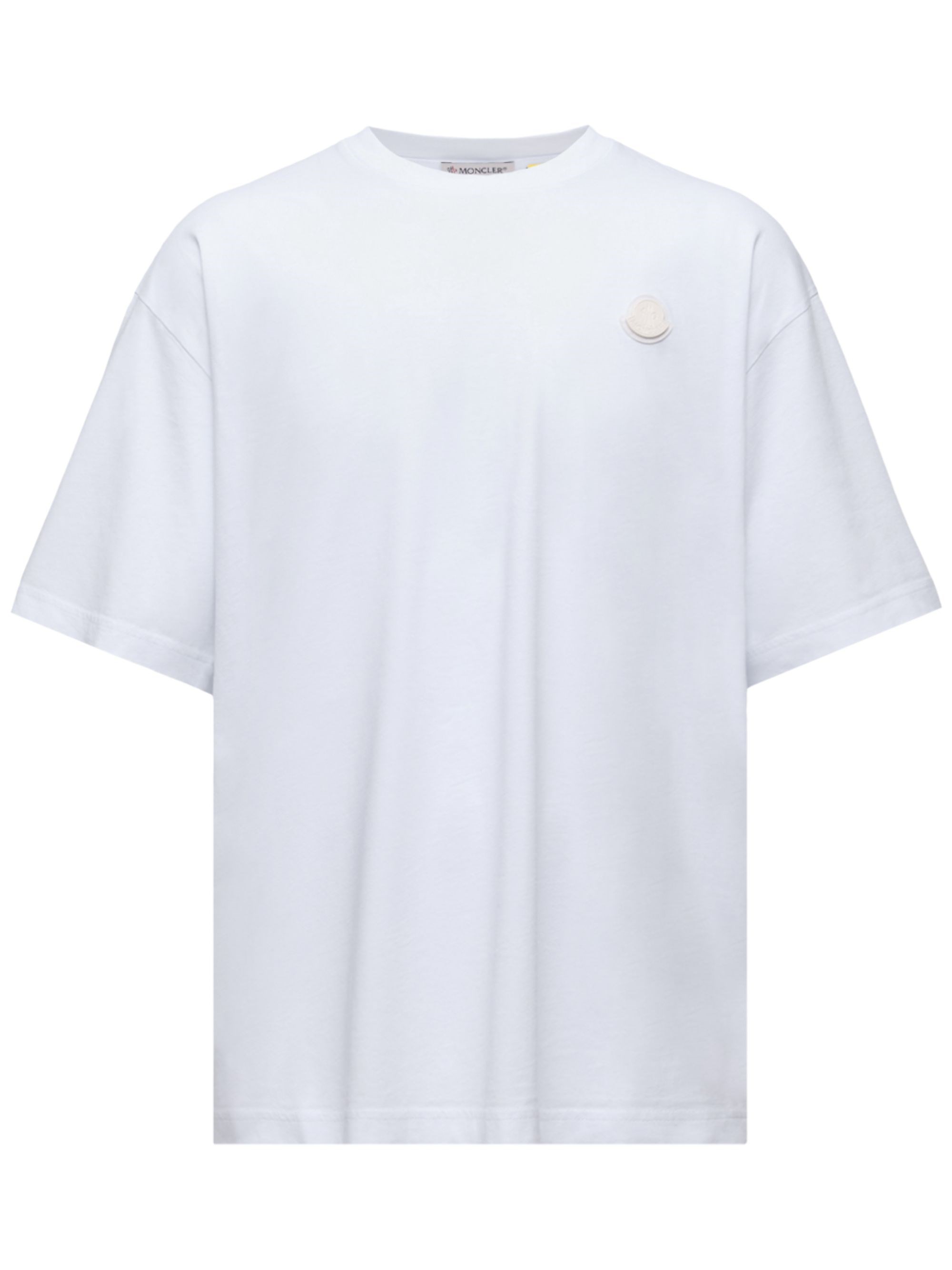 Moncler X Asap Rocky Short Sleeve T-shirt With Logo In White