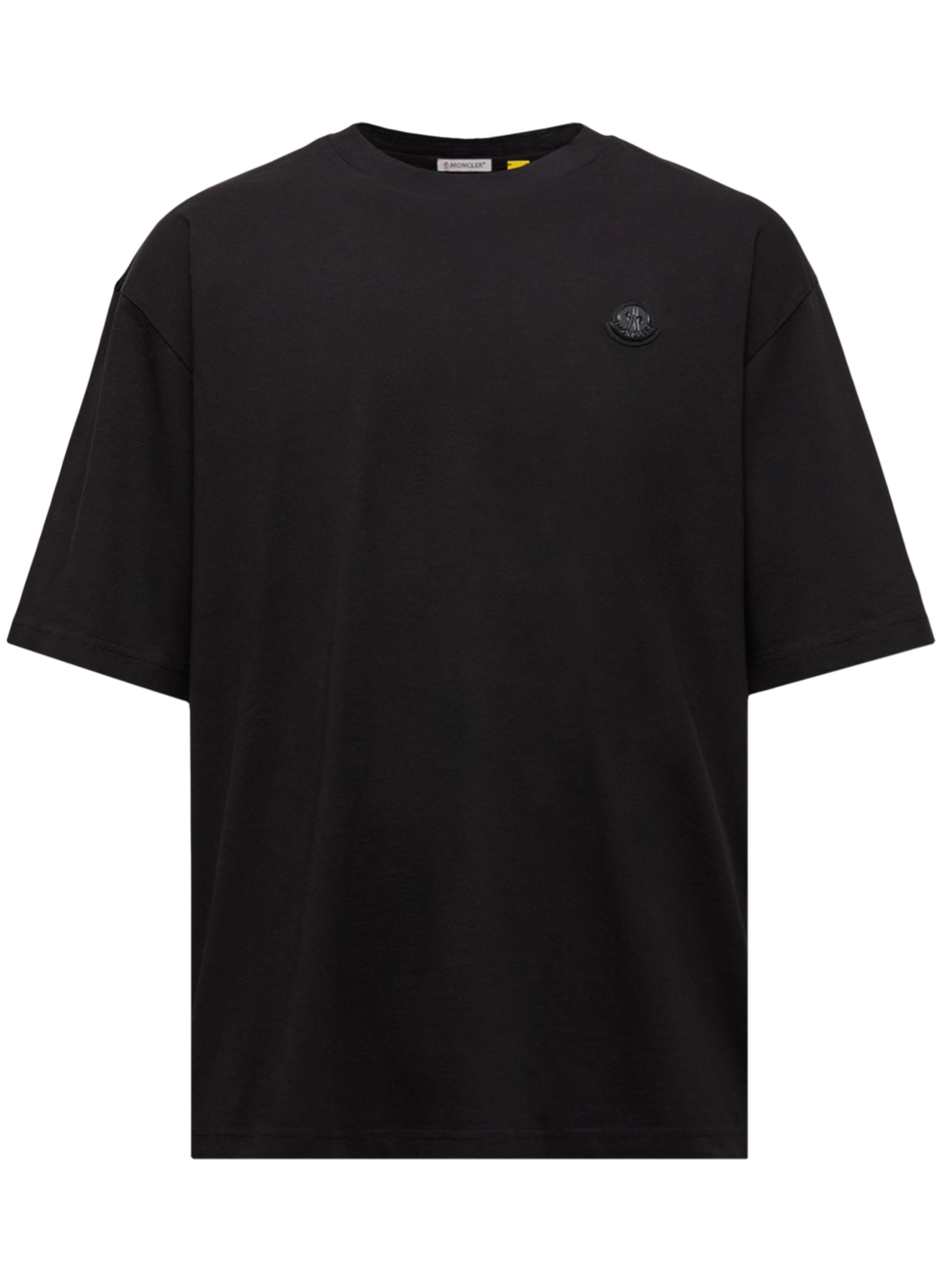 Moncler X Asap Rocky Short Sleeve T-shirt With Logo In Black