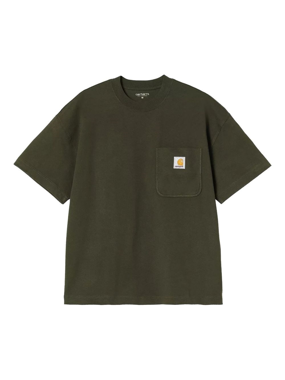 Carhartt Wip Short-sleeve T-shirt With Logo In Green