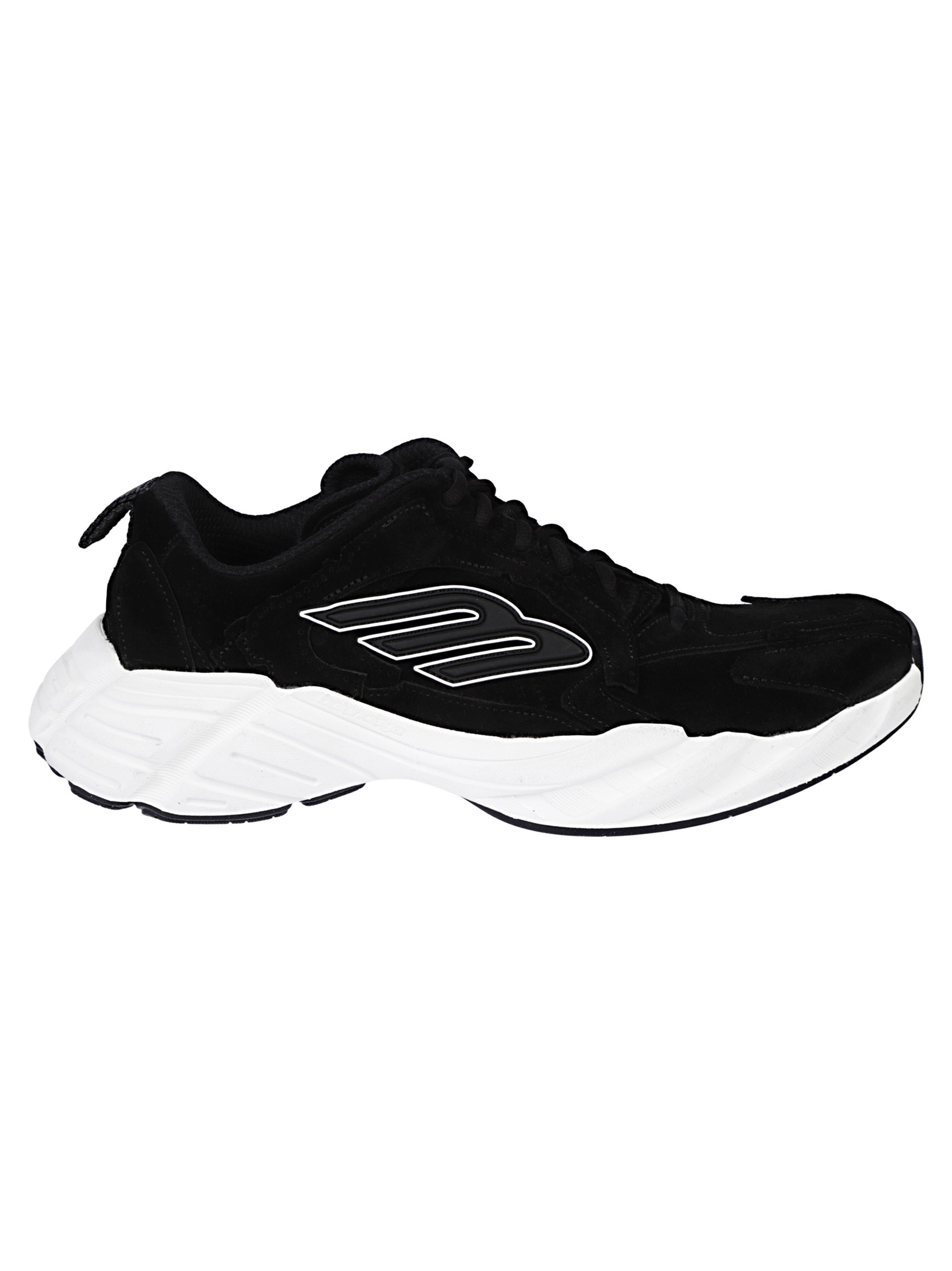 Balenciaga Men Monday Sneaker With Logo In Black