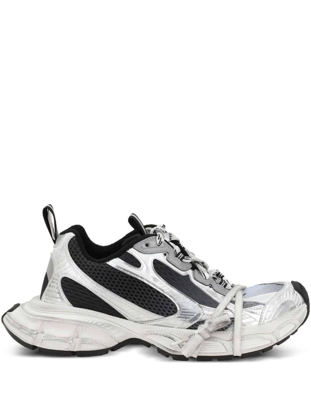 Balenciaga Multicolor Mesh And Rubber 3xl Gradient Sneakers In Multi