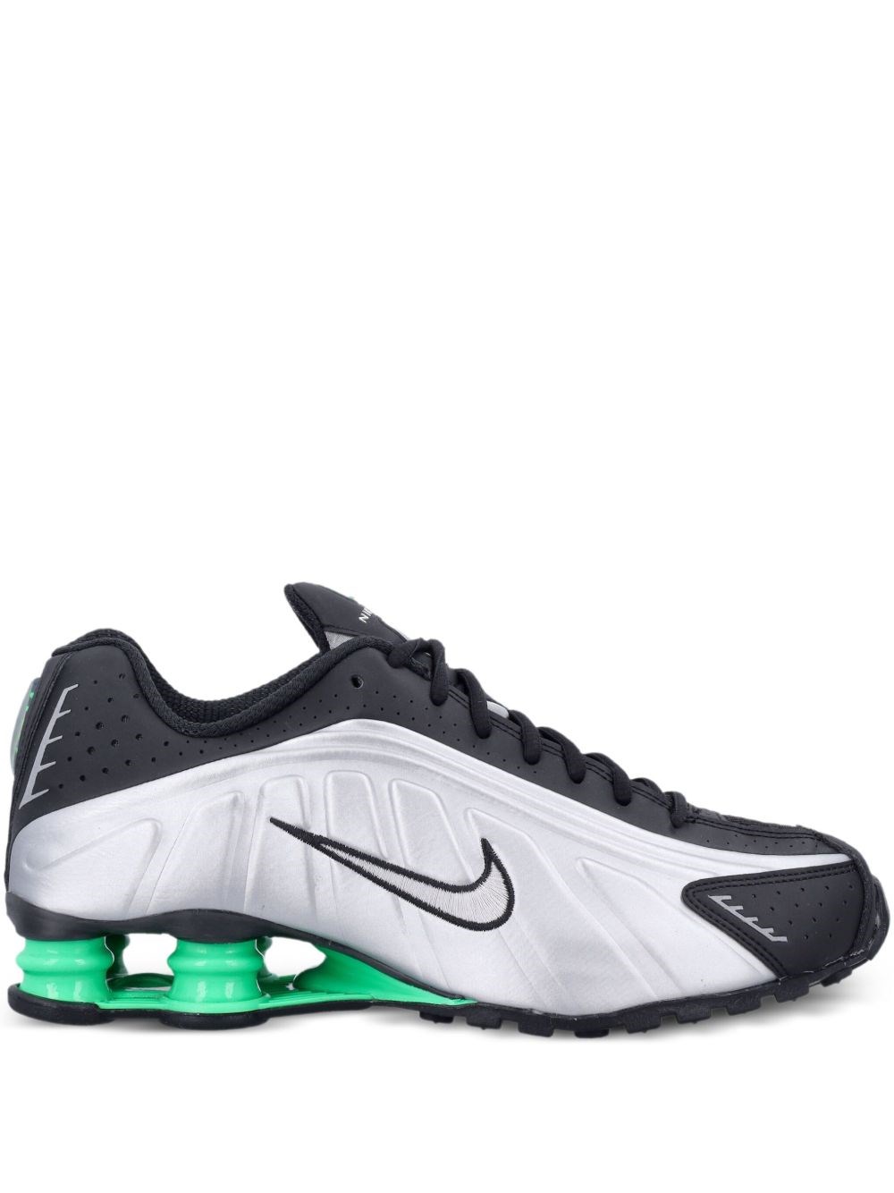 Nike Metallic Silver Sneakers In Multi