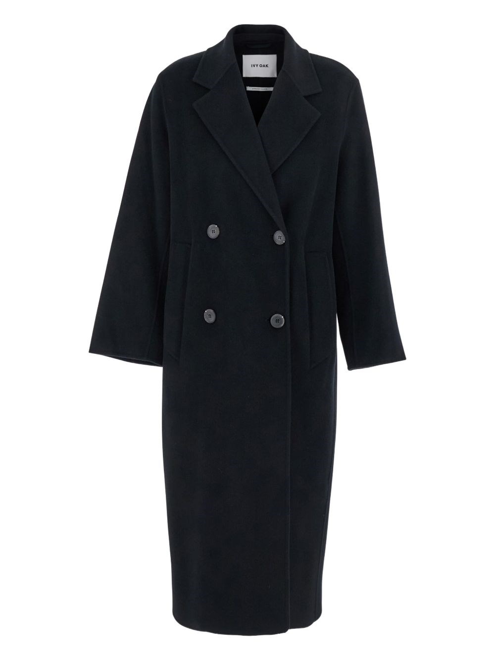 Ivy & Oak Clemence Responsible Virgin Wool Blend Coat In Black