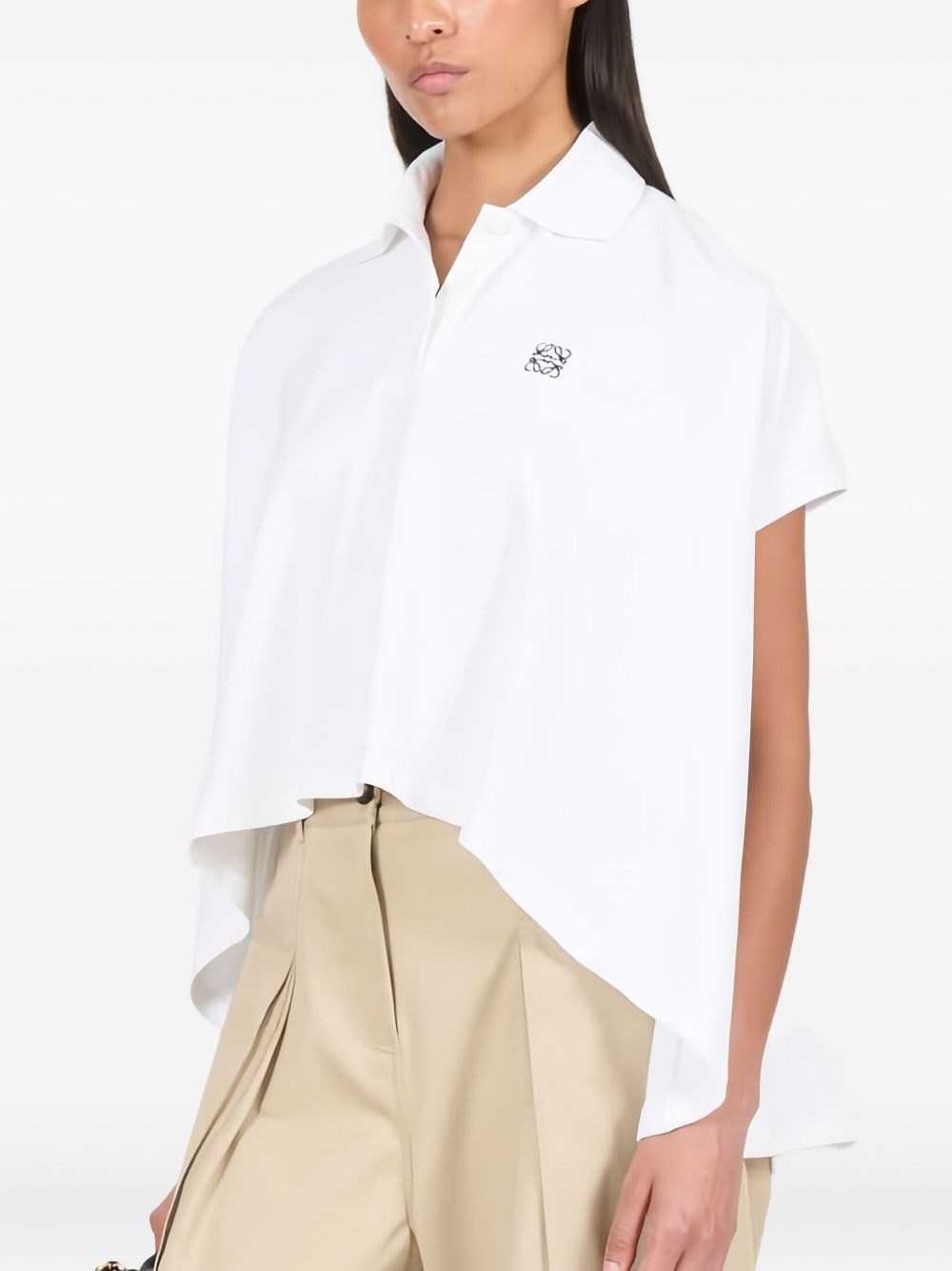 LOEWE Loewe Anagram Cotton Polo Shirt　ロエベ アナグラム コットン ポロシャツ