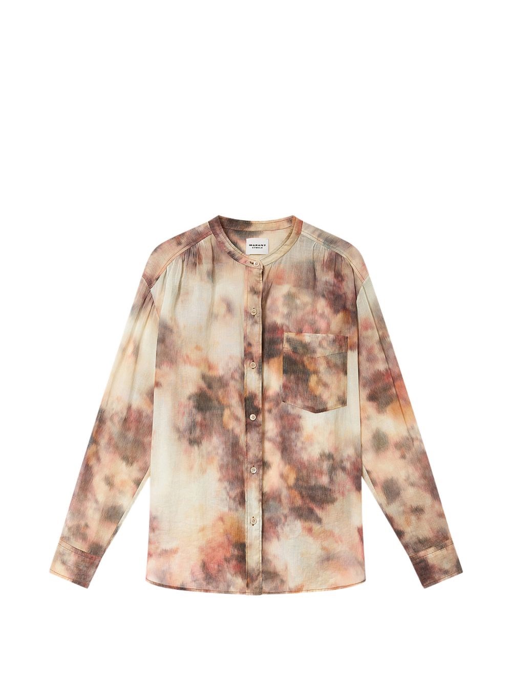 MARANT ETOILE Camicia In Cotone Stampata Mexika