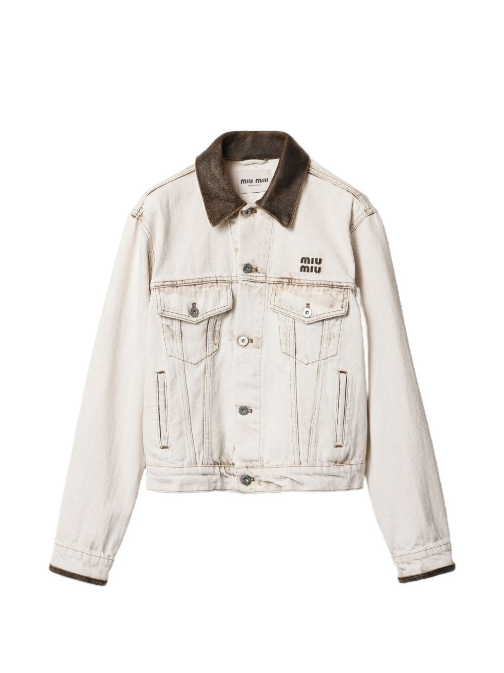 Miu Miu Denim Cotton Jacket