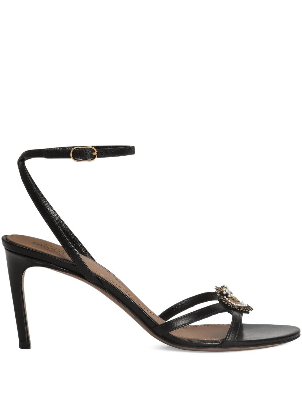 Dolce & Gabbana Devotion Leather Sandals